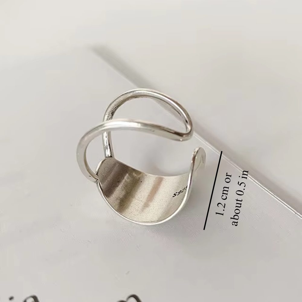 HAMMERED CHUNKY RING (ADJUSTABLE)