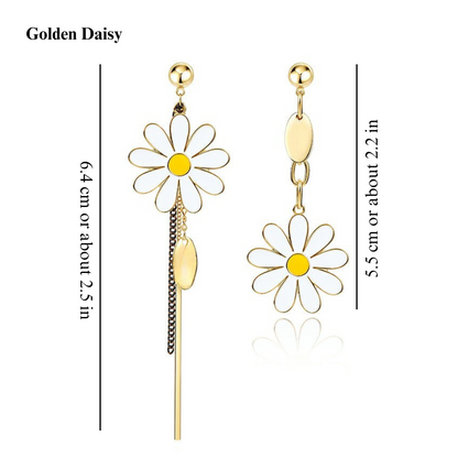 FLORAL BLOSSOM EARRINGS (PAIR)