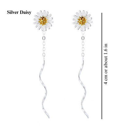 FLORAL BLOSSOM EARRINGS (PAIR)