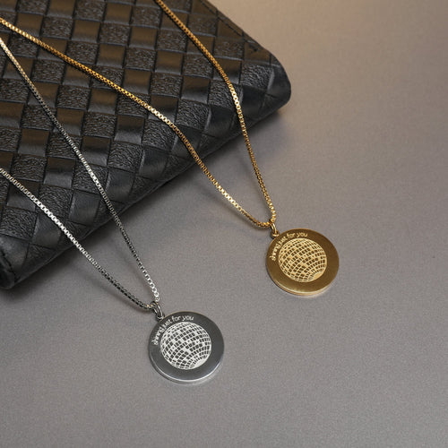 DISCOBALL NECKLACE