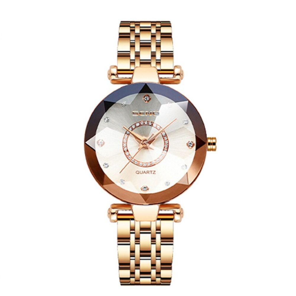 SENO DIAMOND QUARTZ WATCHES