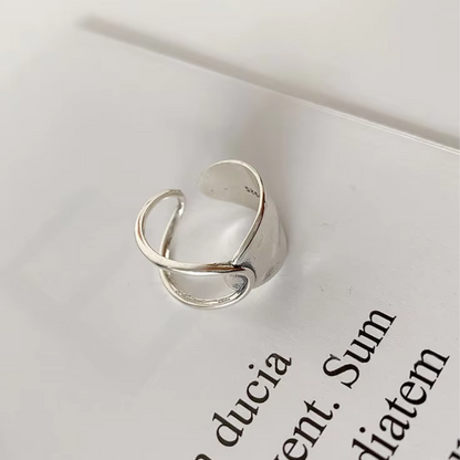 HAMMERED CHUNKY RING (ADJUSTABLE)