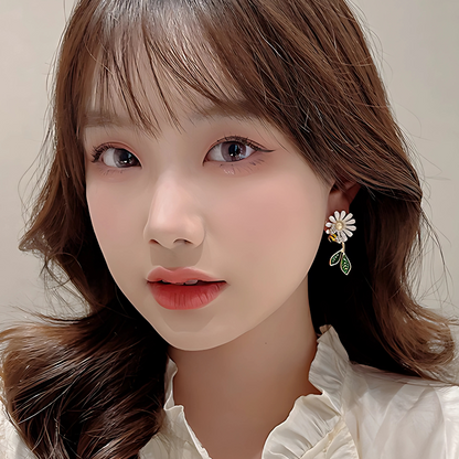 FLORAL BLOSSOM EARRINGS (PAIR)