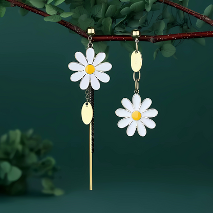 FLORAL BLOSSOM EARRINGS (PAIR)