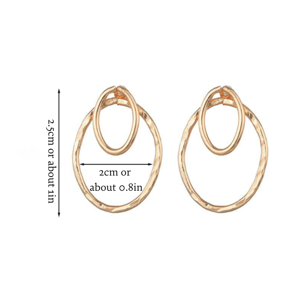 TIMELESS HALO EARRINGS (PAIR)