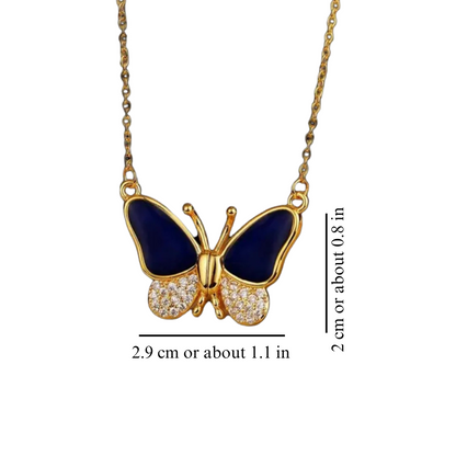 COLOR CHANGING BUTTERFLY NECKLACE
