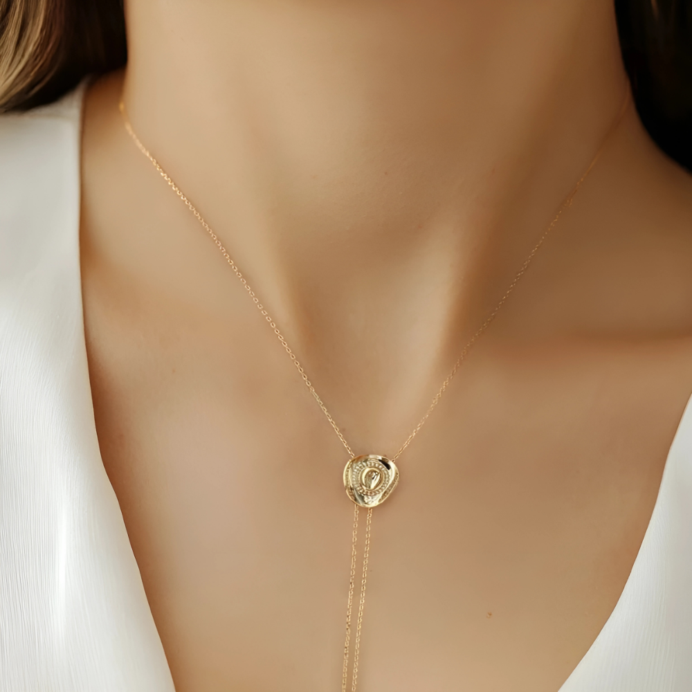 COWGIRL HAT NECKLACE