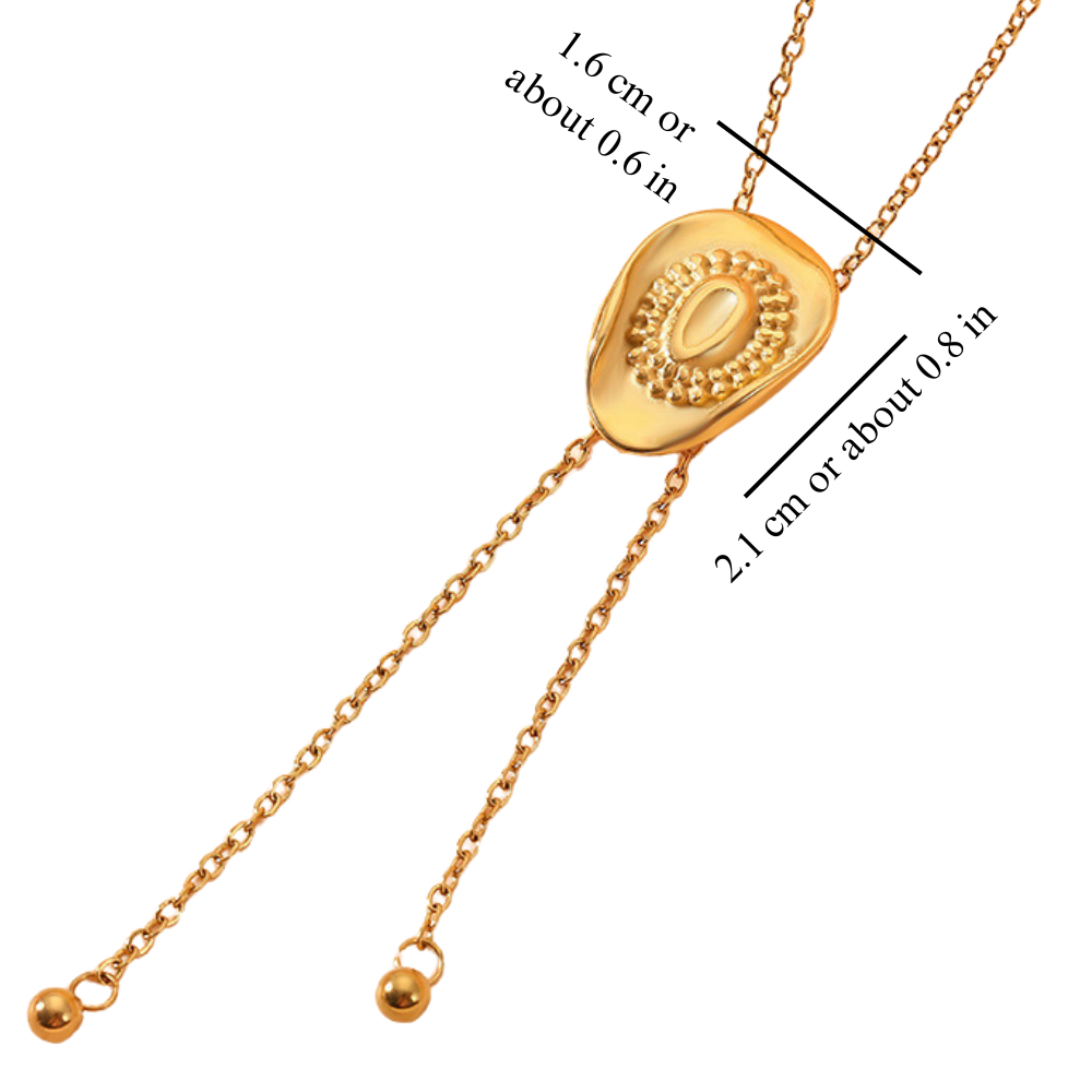 COWGIRL HAT NECKLACE