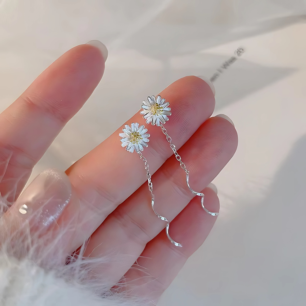 FLORAL BLOSSOM EARRINGS (PAIR)